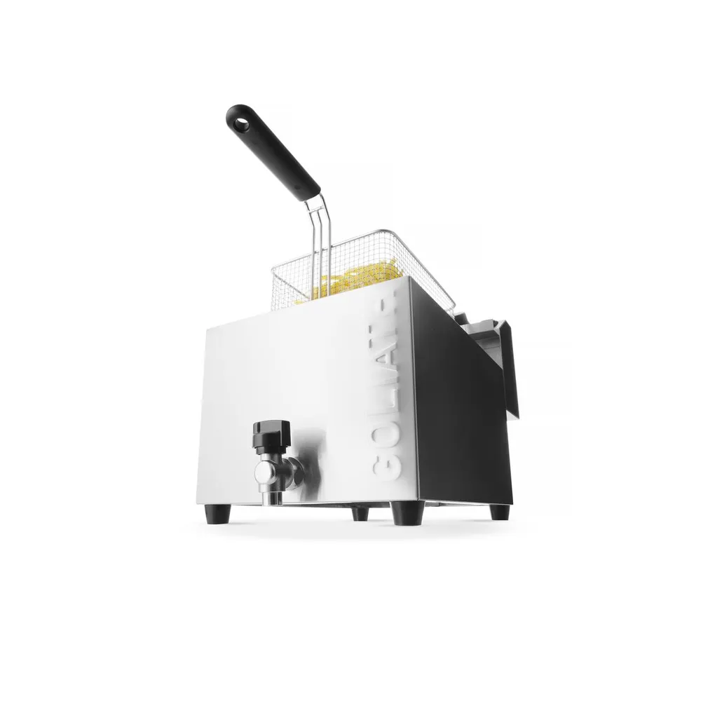 Friteuza Goliath 10L, 10kW, cu scurgere, pentru uz intens [2]