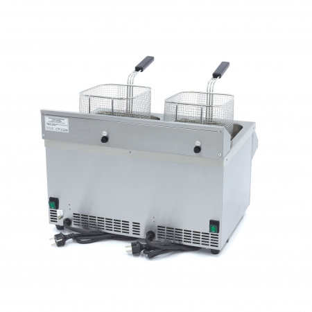 Friteuza inductie 8+8 litri cu robinet, 230V, 2x3,5 kW [4]