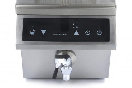 Friteuza inductie 8 litri cu robinet, 230V, 3,5 kW [14]