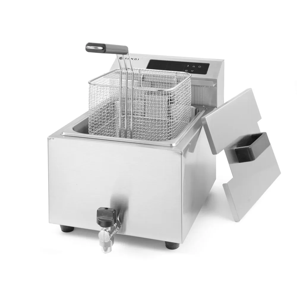 Friteuza MasterCook 8L, 3500W, cu robinet scurgere ulei [1]