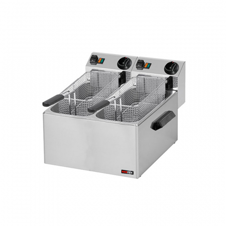 Friteuza pentru peste 8+8 litri eletrica, 210x520x300 mm, 6,8 kW, FE88 [4]