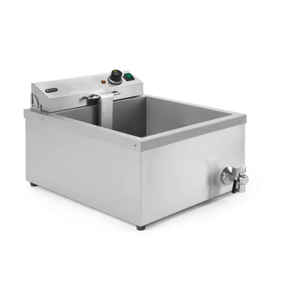 Friteuza profesionala pentru gogosi, 12L, 3500W, cu robinet [1]