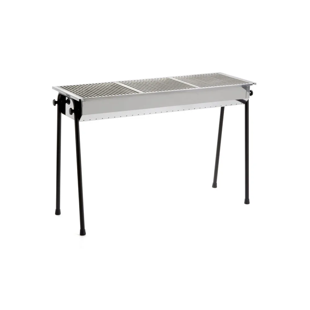 Gratare protap profesionale - Gratar carbuni Resto, inox, 3 gratare 345x345 mm