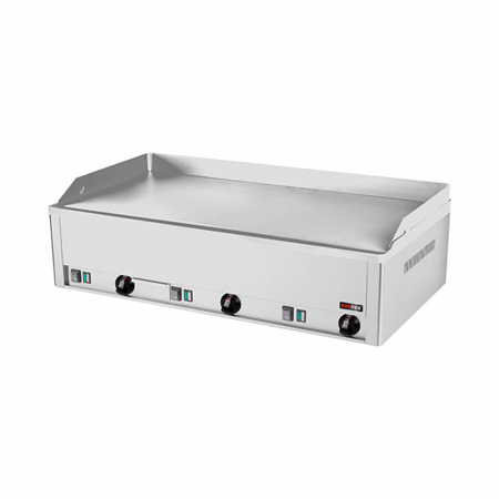 Gratare profesionale - Gratar Fry-top electric cromat neted 480x970 mm, 990x540x220 mm, 9 kW, FTHC90E