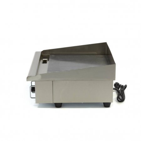 Gratar Fry-top electric striat din inox, 550×365 mm, 3 kW, 230V [2]