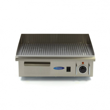 Gratar Fry-top electric striat din inox, 550×365 mm, 3 kW, 230V [1]