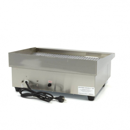 Gratar Fry-top electric striat din inox, 550×365 mm, 3 kW, 230V [4]