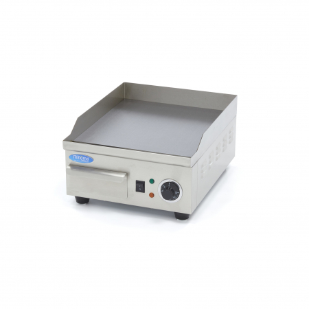 Gratare profesionale - Gratar Fry-top electric neted din inox, 356×385 mm, 2 kW, 230V