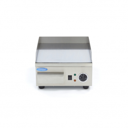 Gratar Fry-top electric cromat cu suprafata neteda, 356x385 mm, 2 kW, 230V [1]