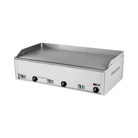 Gratare profesionale - Gratar Fry-top electric neted 480x970 mm, 990x540x220 mm, 9 kW, FTH90E
