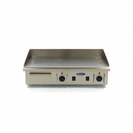 Gratar Fry-top electric neted din inox, 735×415 mm, 4,4 kW, 400V [1]