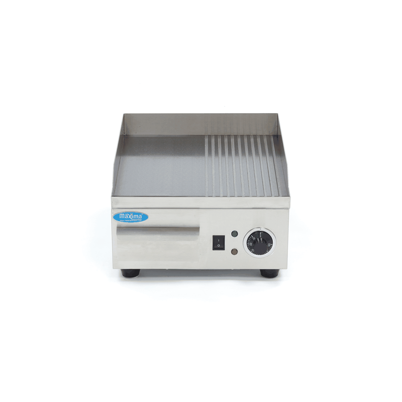 Gratar Fry-top electric mixt din inox, 356×385 mm, 2 kW, 230V [3]