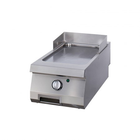 Gratare Linia 700 - Gratar Fry top neted electric 4,5 kW, 400V, de banc