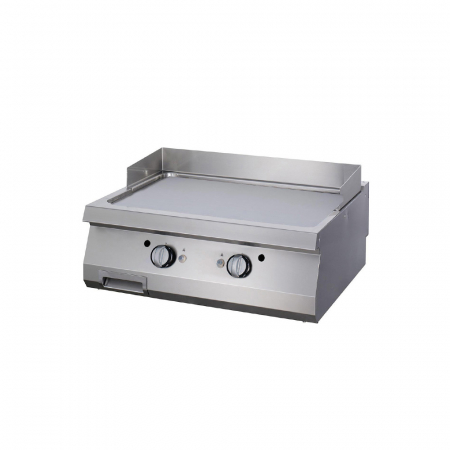 Gratare Linia 900 - Gratar Fry-top pe gaz neted de banc, 800x900x280 mm, 18 kW, linia 900