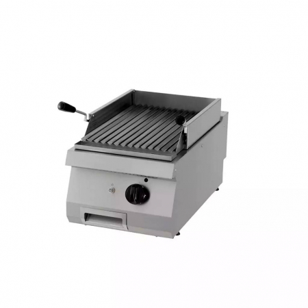 Gratare Linia 700 - Gratar cu roca vulcanica pe gaz, 7,0 kW, de banc