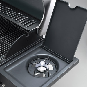 Gratar pe gaz cu 4 arzatoare din inox [3]