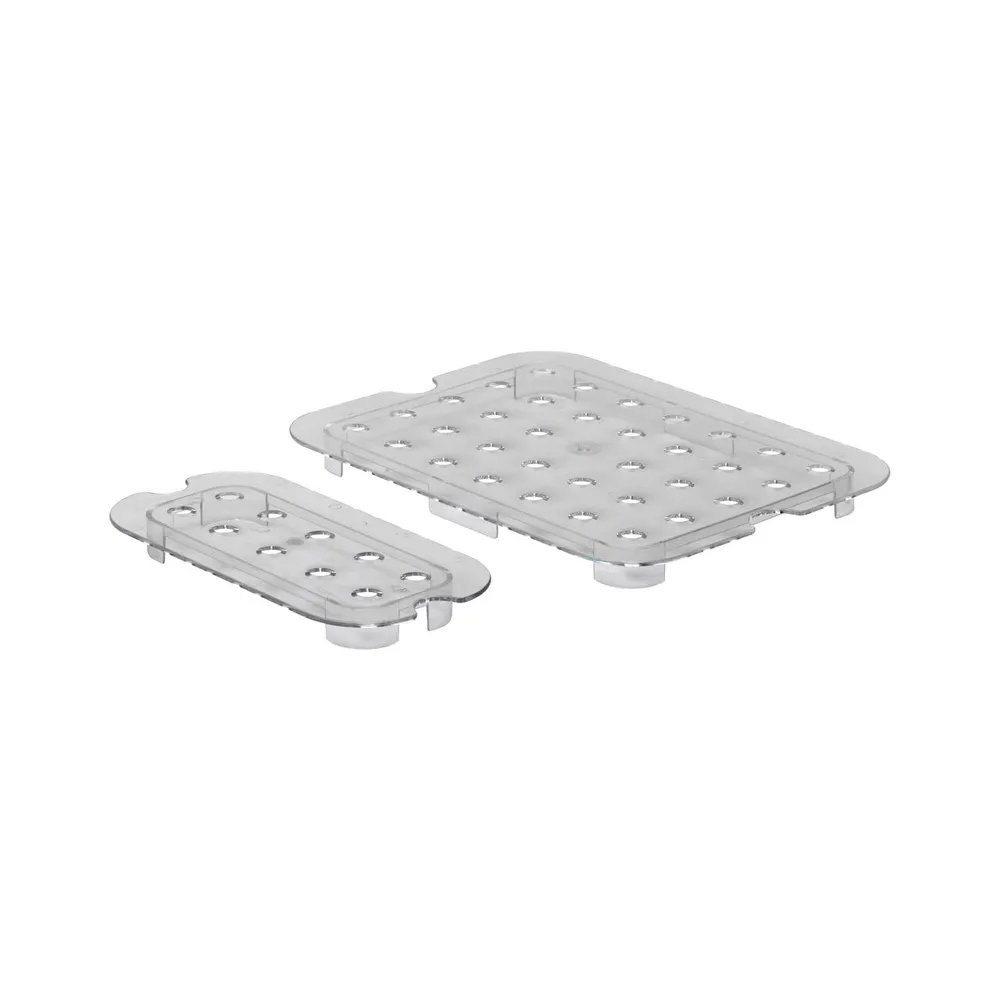 Cuve policarbonat - Gratar scurgere policarbonat, GN 1/1, rezistent pana la 99C