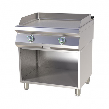 Gratare Linia 700 - Grill Fry-top electric cromat neted 560x770 mm cu suport, 9 kW, linia 700, FTHC780E