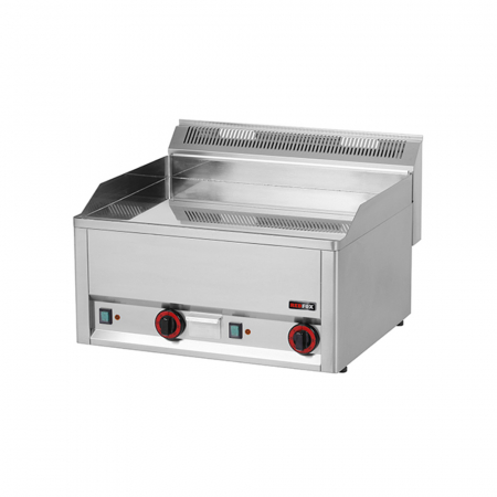 Linia 600 - Grill Fry-top gaz cromat neted 480x650 mm FTHC60GL