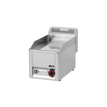 Linia 600 - Grill Fry-top gaz cromat striat 480x320 mm, 4 kW, linia 600, FTRC30GL