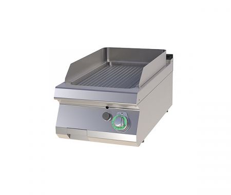 Gratare Linia 700 - Grill Fry-top gaz cromat striat 560?370 mm de banc, 7 kW, linia 700, FTRC704G