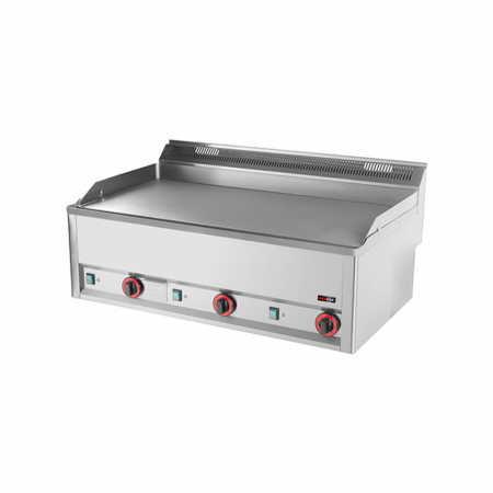 Linia 600 - Grill Fry-top gaz neted 480x970 mm, linia 600, FTH90GL