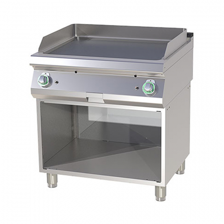Gratare Linia 700 - Grill Fry-top gaz neted 560x770 mm cu suport, 14 kW, linia 700, FTH780G
