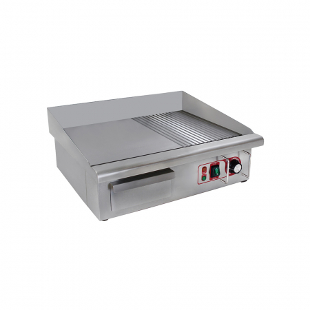 Echipamente Fast-food - Grill fry-top mixt 550×365 mm, 230V, 3kW, BGP-IV