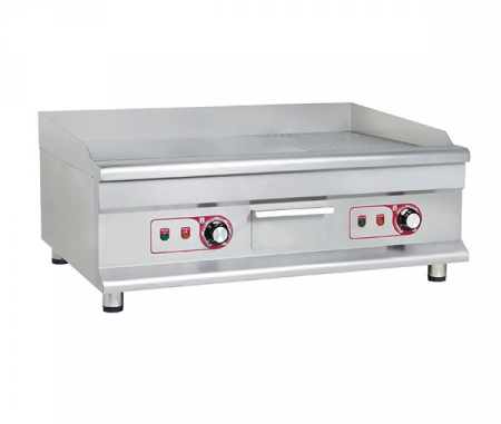 Echipamente Fast-food - Grill fry-top mixt 745×420 mm, 230V, 2x3,2kW, BGP-7