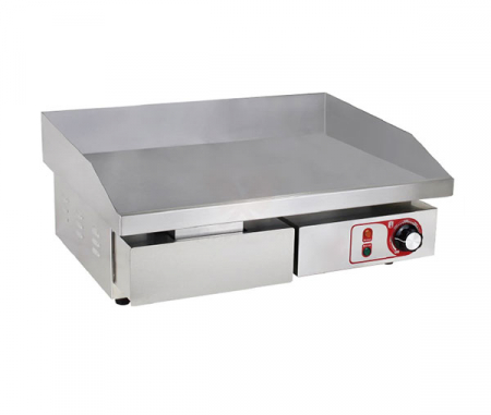 Grill fry-top neted 550×350 mm, 230V, 3kW, BGP-a [1]