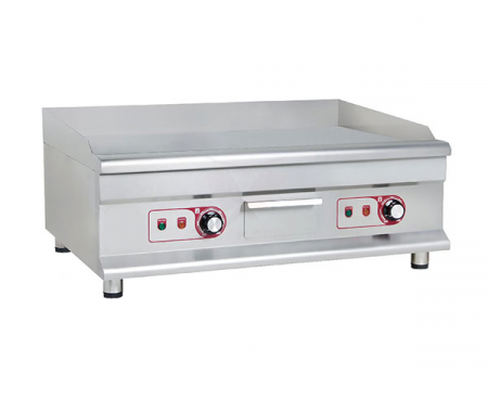Echipamente Fast-food - Grill fry-top neted 745×420 mm, 230V, 2x3,2kW, BGP-6