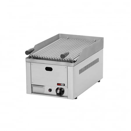 Gratare roca vulcanica - Grill profesional cu roca vulcanica 6,5 kW, 330x540x220 mm, GL30GS