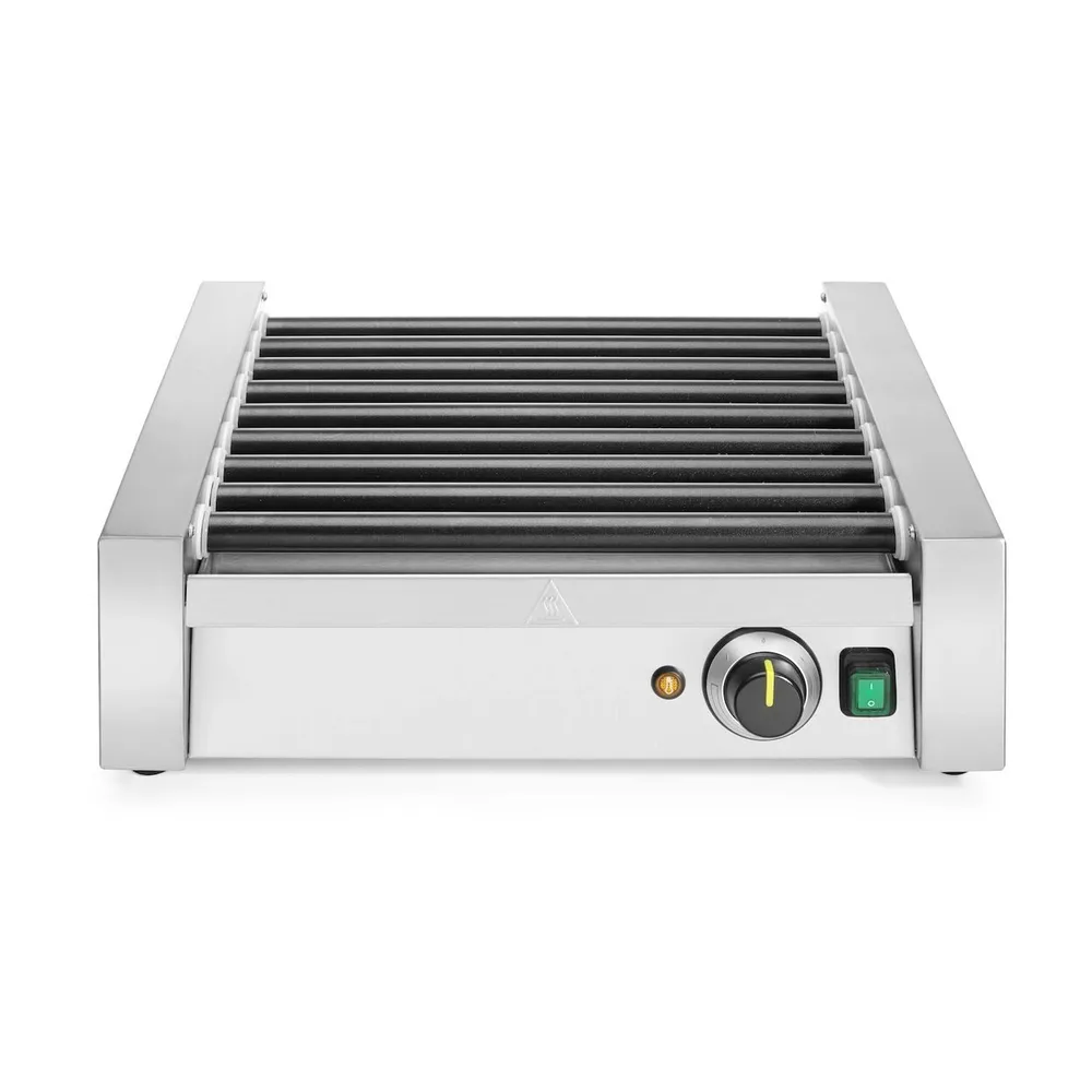 Aparate de hotdog - Grill rola carnati cu 9 role, 940W, strat anti-aderent