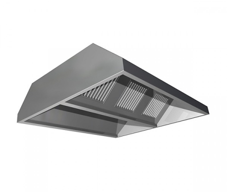 Hote profesionale - Hota profesionala centrala clasica cu motor, latime 1800 mm