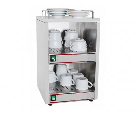Dulapuri pentru incalzit cesti si farfurii - Incalzitor din inox pentru cesti si farfurii 280x295x174 mm, 230V, 0,14kW, BTW-1