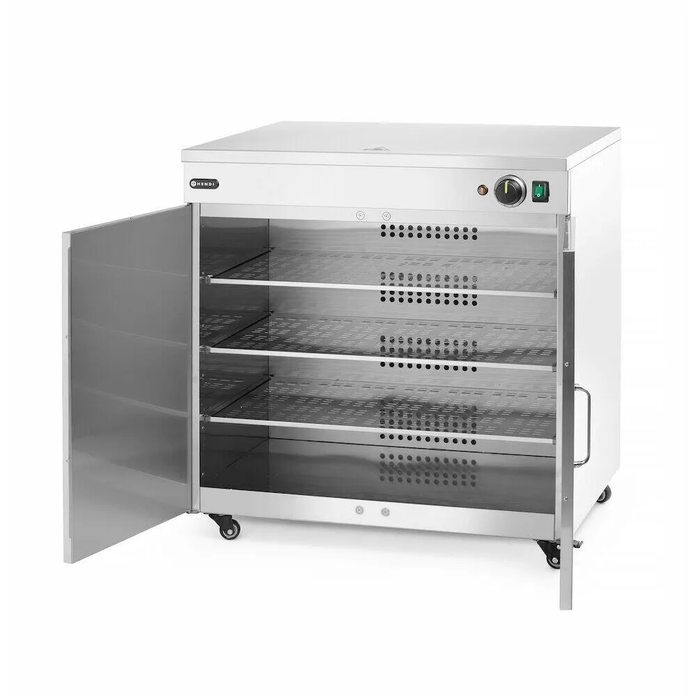 Incalzitor dublu de farfurii, inox, 800W, 735x589 mm [3]