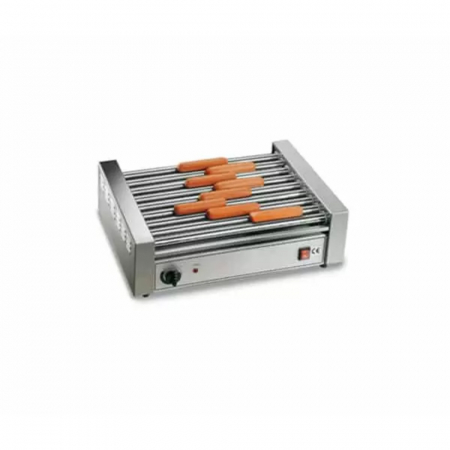 Aparate de hotdog - Incalzitor hot dog 9 role teflonate, 1,6 kW, 230V