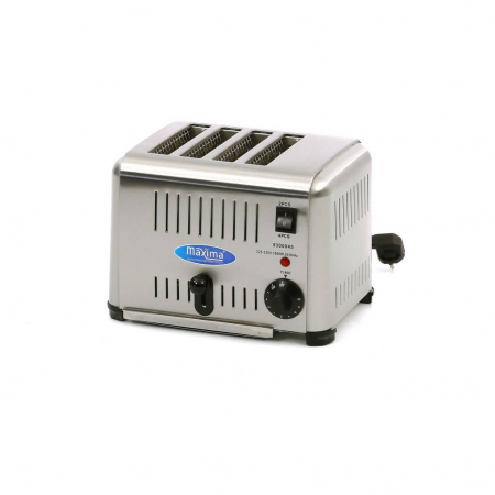 Echipamente Fast-food - Toaster profesional pentru 4 felii de paine, 2240W, 230V