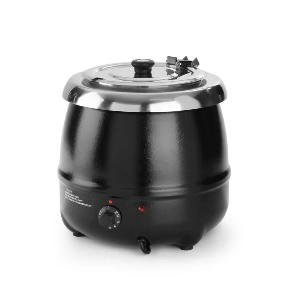 Oale electrice pentru ciorba - Incalzitor supa electric, 8 litri, 430W, vas inox