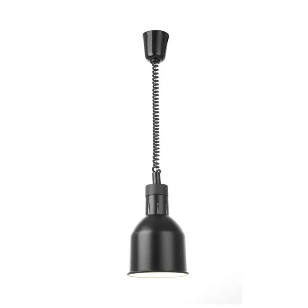 Blaturi calde - Lampa caldura cilindrica, neagra, 250W, cablu reglabil
