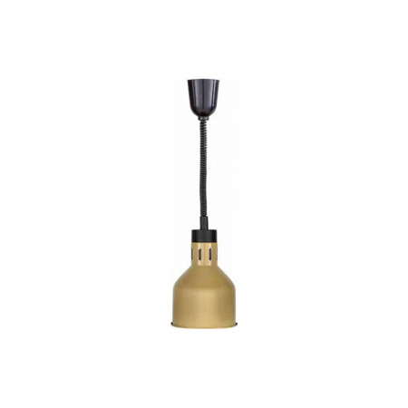 Blaturi calde - Lampa cu inflarosu ø 175 mm, cupru, 230V, 0,25 kW, HLEBB