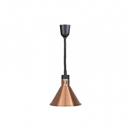 Blaturi calde - Lampa cu inflarosu ø 270 mm, argintiu, 230V, 0,25 kW, HLCA