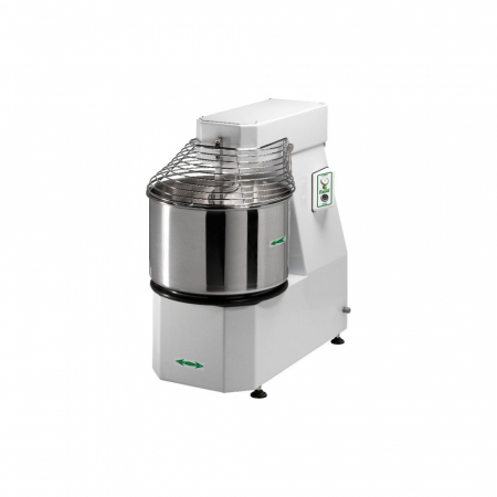 Malaxoare pizza - Malaxor aluat cuva detasabila si cap rabatabil 50 kg, 400V, 3,5/2,5 kW, 2 viteze, 50CNS