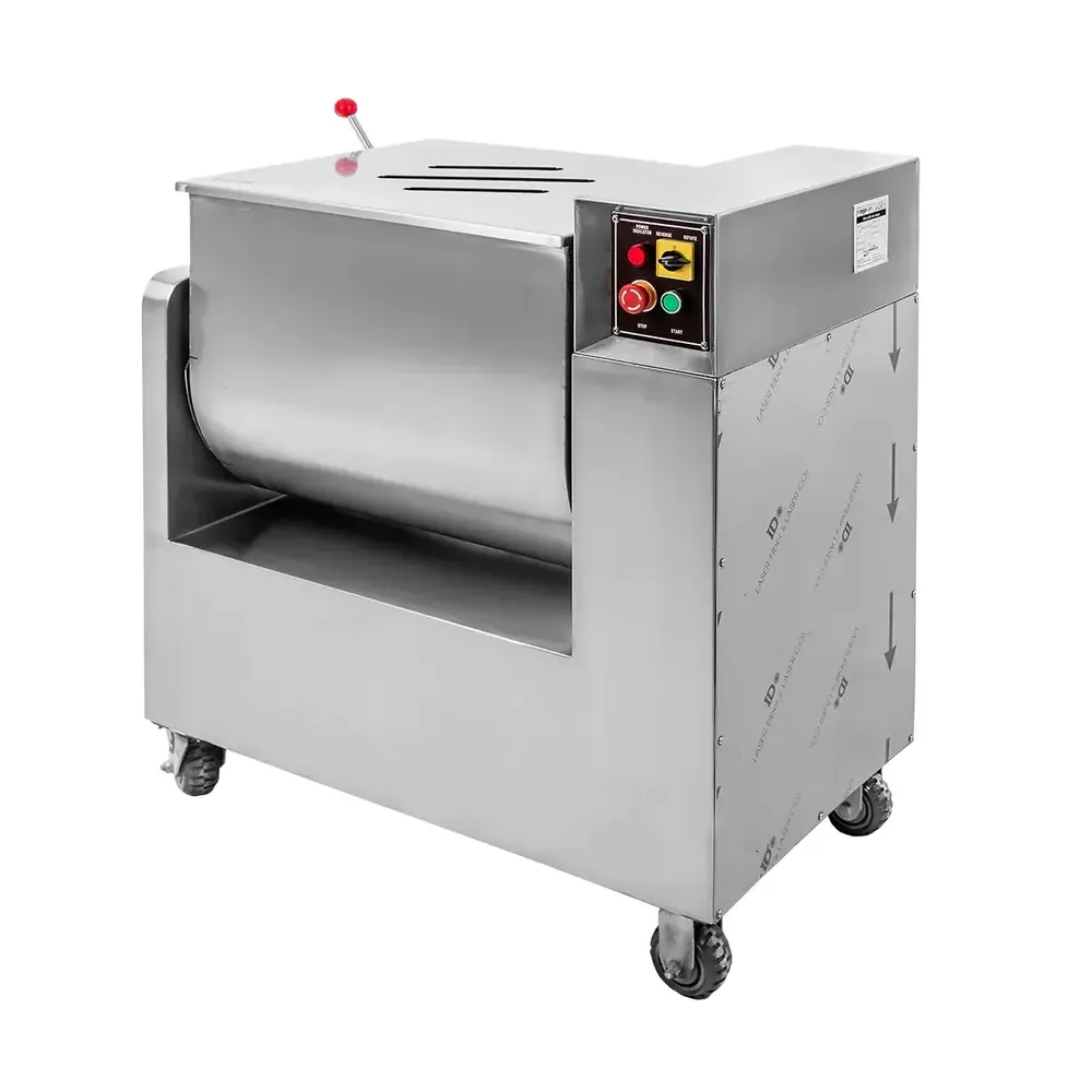 Utilaje Carmangerie - Malaxor carne cu cuva basculanta, capacitate 130L