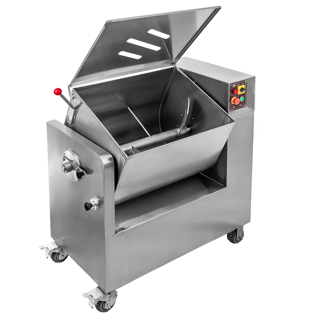 Malaxor carne cu cuva basculanta, capacitate 130L [2]