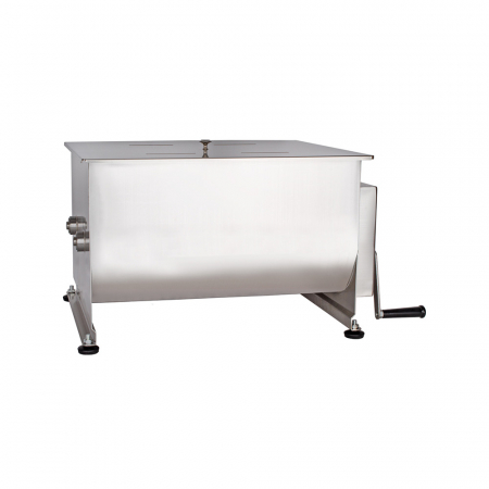 Malaxoare carne - Malaxor carne manual 40 litri, otel inoxidabil 2 axe FMD40