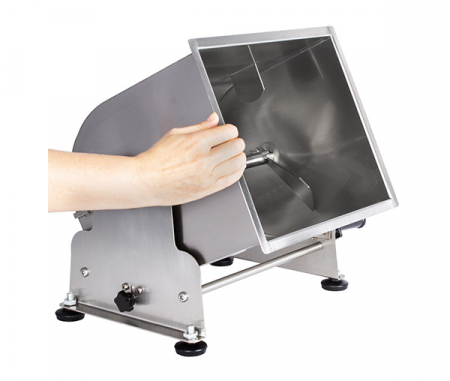 Malaxor carne manual 40 litri, otel inoxidabil, cuva rebatabila BPM-40 [3]