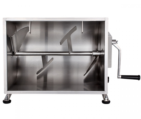 Malaxor carne manual 50 litri, otel inoxidabil, cuva rebatabila BPM-50 [3]
