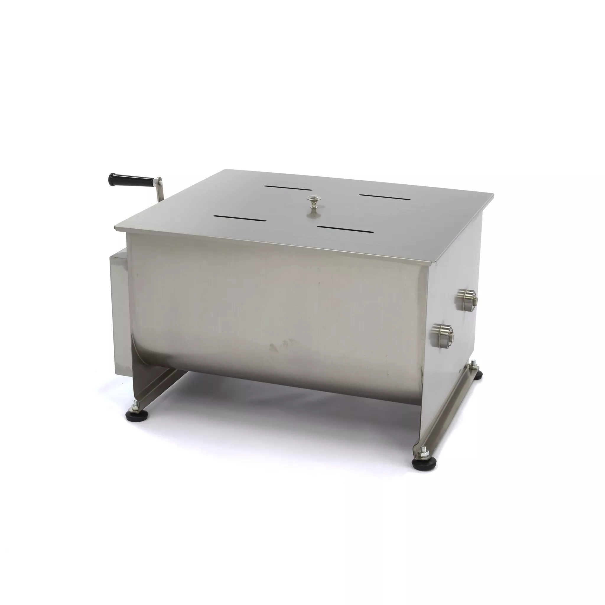 Malaxor carne manual 60 litri, otel inoxidabil 2 axe [1]