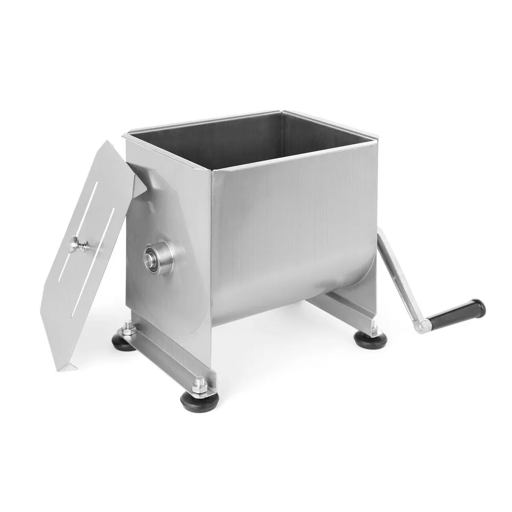 Malaxor carne manual, inox, pentru carnati, 30 kg [2]